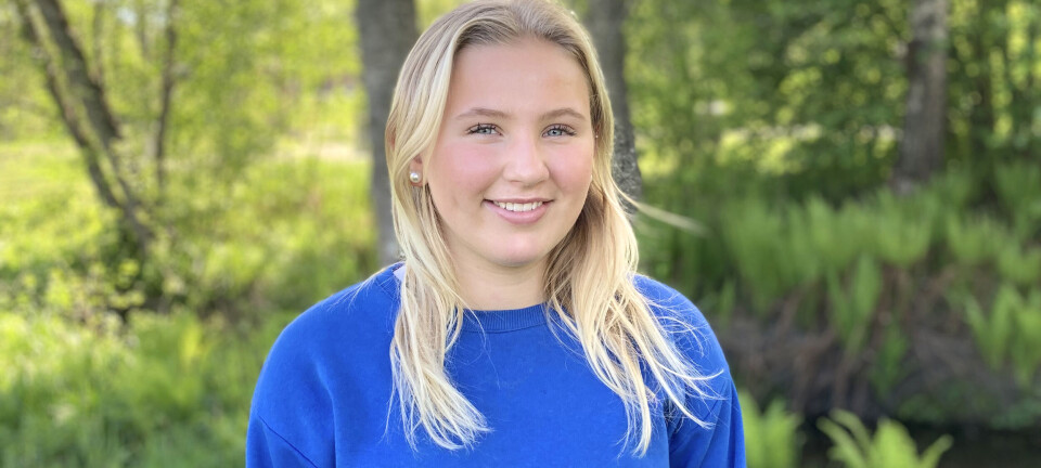 Ingeborg ser opp til to flinke fotballspelarar. Tanta hennar er ei av dei