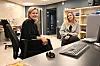 STØTTE TIL TALENTHUSET: Folkehelserådgjevar og prosjektleiar Inger Elisabeth Borge i fylkeskommunen (t.v.) og rettleiar Helen Løvskeid Skaret ved Oppfølgingstenesta/NAV Midt-Telemark.