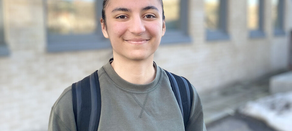 Saida (18) likar kafeliv og fotball. Flaue lærarar er ikkje like bra