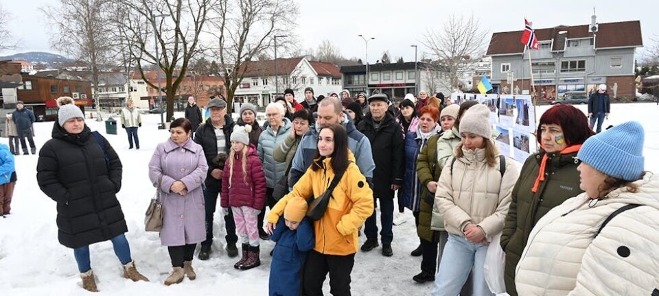 Ukrainske flyktningar takka: Har ikkje gitt opp håpet om siger