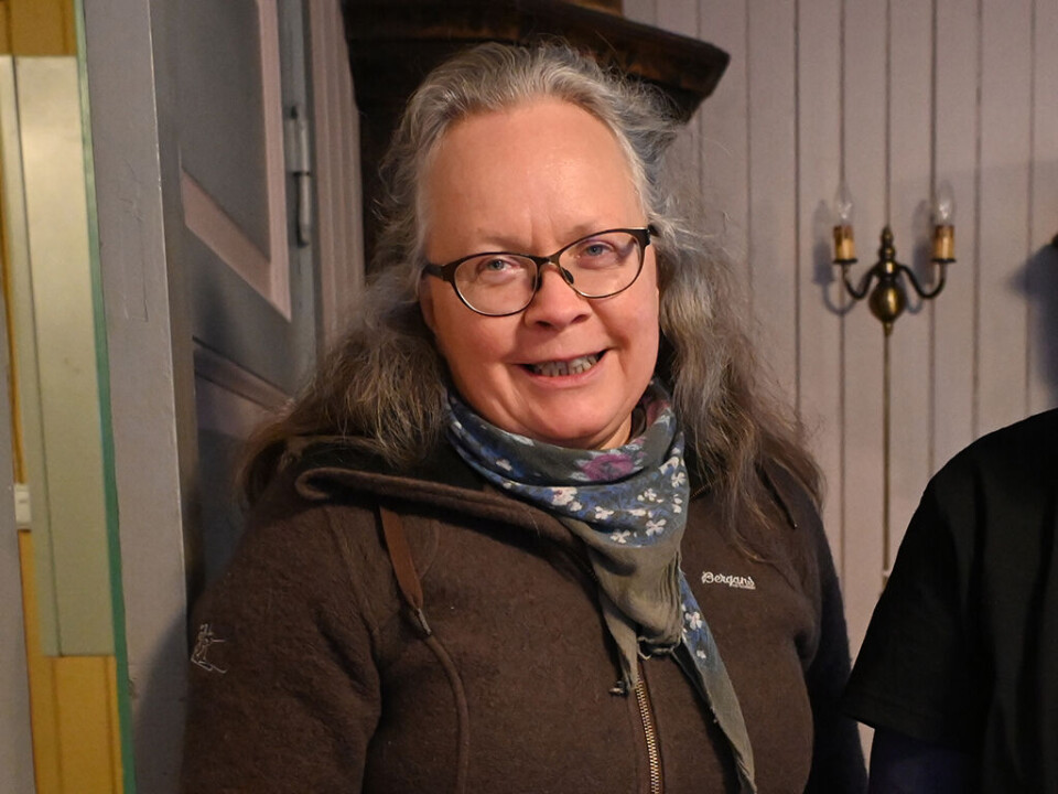 MEINING: Marianne Løvlund.