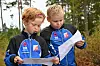 KARTLESING: Treningsløp i Bø orienteringslag.