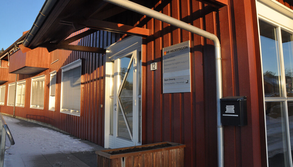 HELSESTASJON: Helsestasjonen i Midt-Telemark kommune.