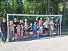 STEMNING: Stor stemning på fotballbanen.