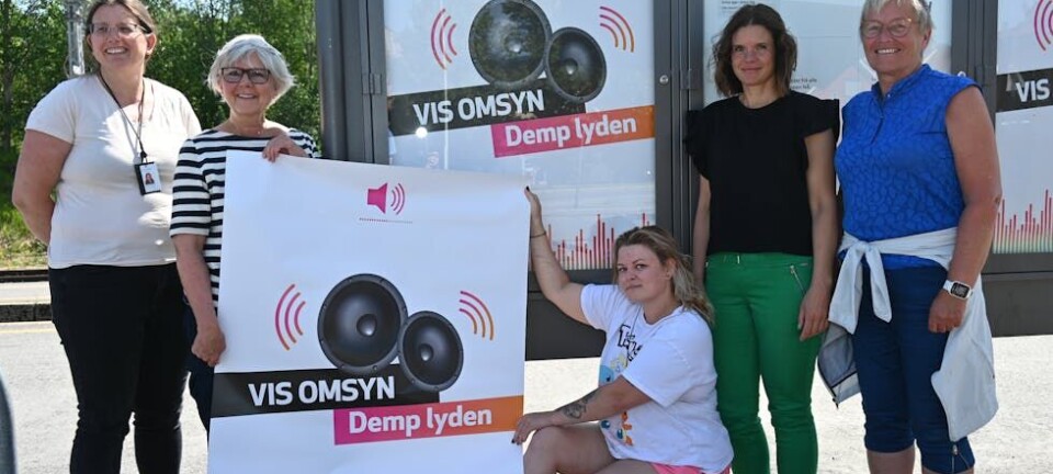 Håpar plakater skal dempe støykonflikten: – Er ikkje sikker på om det hjelper