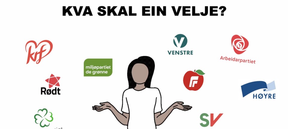 Kva skal ein velje? Her er oversikt over kva partia i Midt-Telemark står for