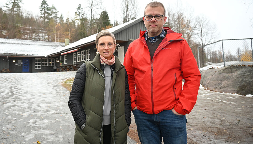 TILLITSVALDE: Hovudtillitsvald i Utdanningsforbundet, Norill Mallasvik, og lokallagsleiar Bjørnar Nesje.