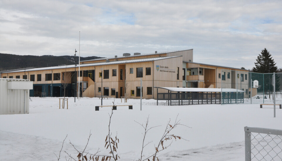 MIDT-TELEMARK: Gvarv skule.