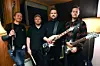 BØBAND: Bøbandet Barracuda Days med Karl Magnus Andersen, bass, Even Lundefaret, trommer, Mathias H. Kleppen, vokal og gitar, og Tobias Dyrnes, gitar, er klare for spelejobbar.