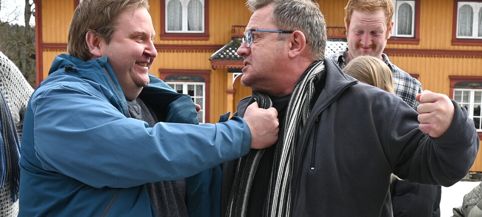 Her blir det bråk: Jan Anders og Lars Anders i full krangel