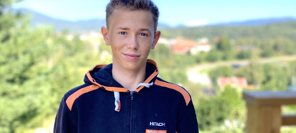Andreas (15) om bilar, bestefar og Bø