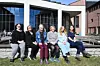 GLADE FOR FULL FESTIVAL: Eldsjelene bak Bøker i Bø er glade for å kunne feire tiårsjubileum med ein fullskala festival. F.v. Katrine Thorstensen, Hilde Pedersen, Ingebjørg Nordbø, Heidi Stavrum, Nina Bjordal og Frida Almqvist.