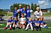 KJEKT PÅ FOTBALLSKULE: Gutar og jenter 6 og 7 år. Bak f.v. Erik, Markus, Felix, Hallvard og trenar Marte Erikstein. Framme f.v. Edvin, Syver, Noah, Emilie Tonette og Ida. Foto: Øystein Akselberg