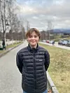 FORNØGD MED LIVET. Thomas Allan Vreim Robertson (14) trivst i Midt-Telemark.