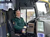 BUSSJÅFØR: Rolf Engesveen er ein av sjåførane i dei gule Farte-bussane som nå køyrer bussruta mellom Seljord og Skien.