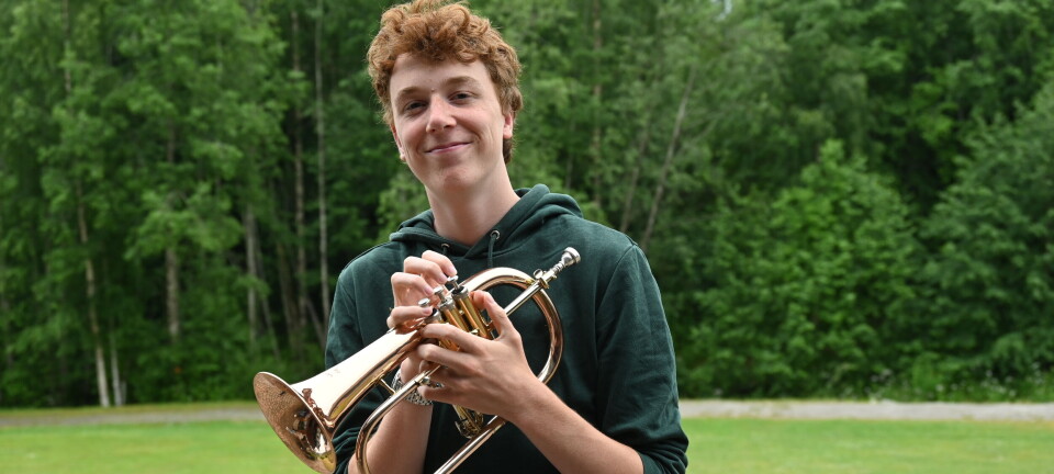 Wisse (17) fekk med seg skulemusikken på tur til heimlandet sitt