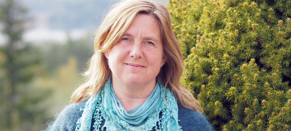 Melanie trivst godt her, men saknar det opne landskapet