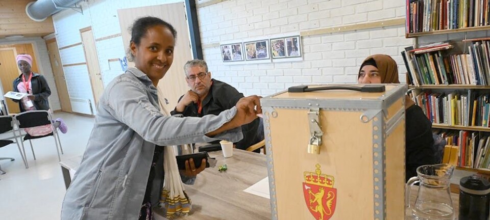 SKI-elevar arrangerte skuleval – resultatet vart uavgjort