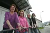 OPENT HUS: F.v. Elisabeth Myhre, Grete Hamremoen Oterholt, Gro Karen Bø og Ingrid Westgård Jørgensen inviterer til opent hus.