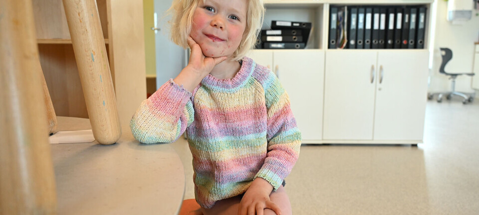 Åse (5) likar tanter, hydrologi og Kaptein Sabeltann