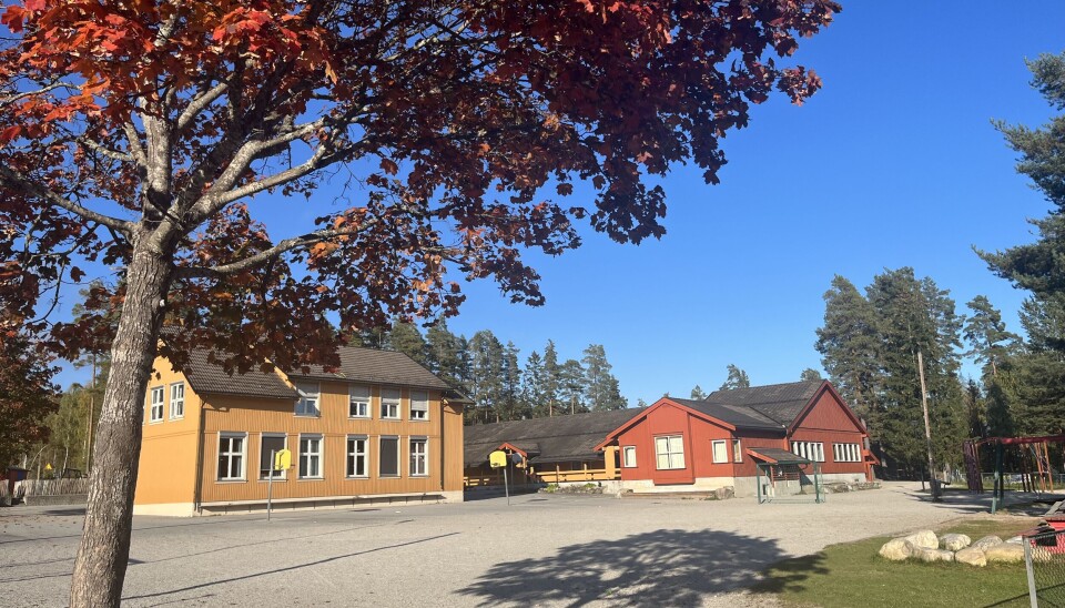 MIDT-TELEMARK: Folkestad skule i Eikavegen.