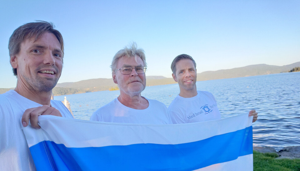 MEINING: Benjamin Karlsen, Torkjell Fosli og Sondre Melås.