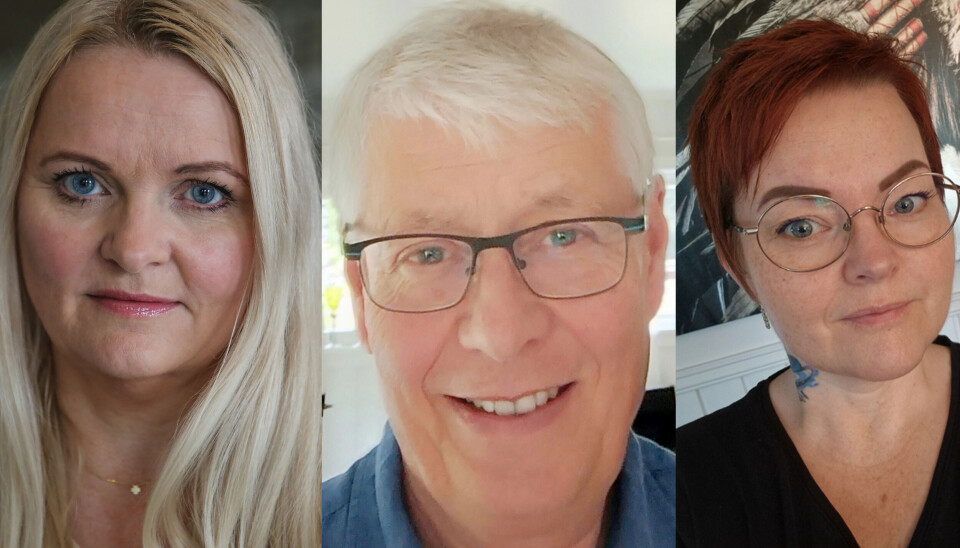 MEINING: F.v. Åslaug Sem-Jacobsen, Stein Dahler og Janne Bjørkevoll.