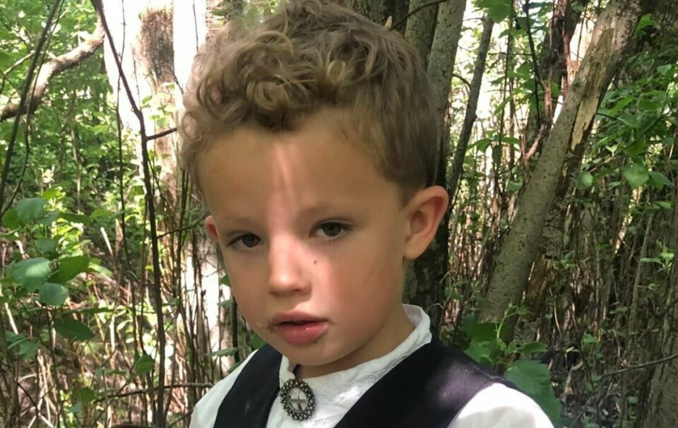 Anton 5 år