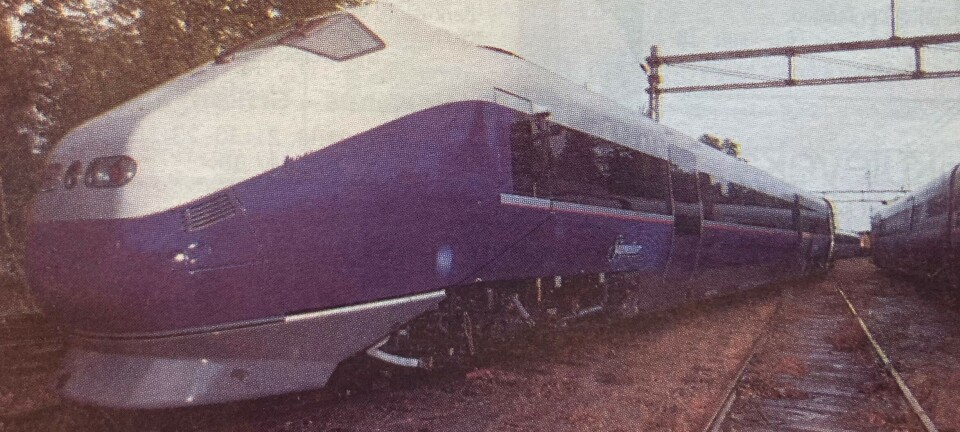 Til Oslo S på 1.53 med Signatur-toga