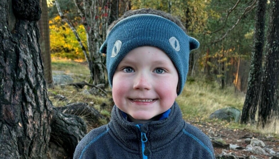 Nils 5 år
