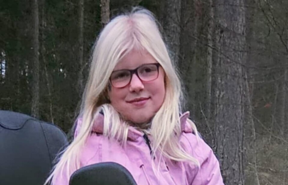 Eline 8 år
