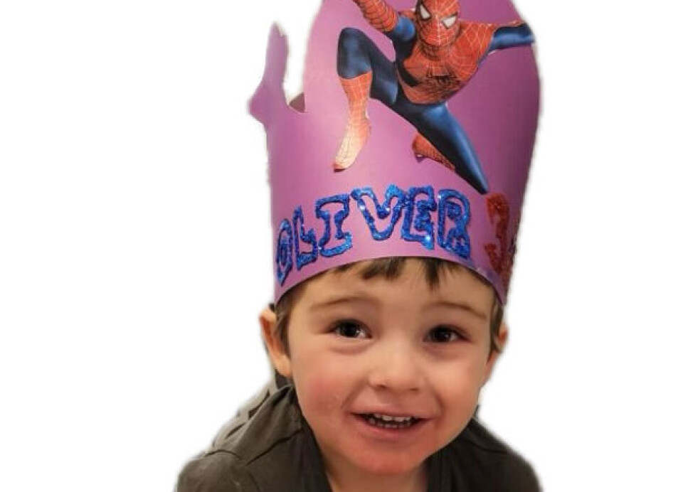 Oliver 3 år