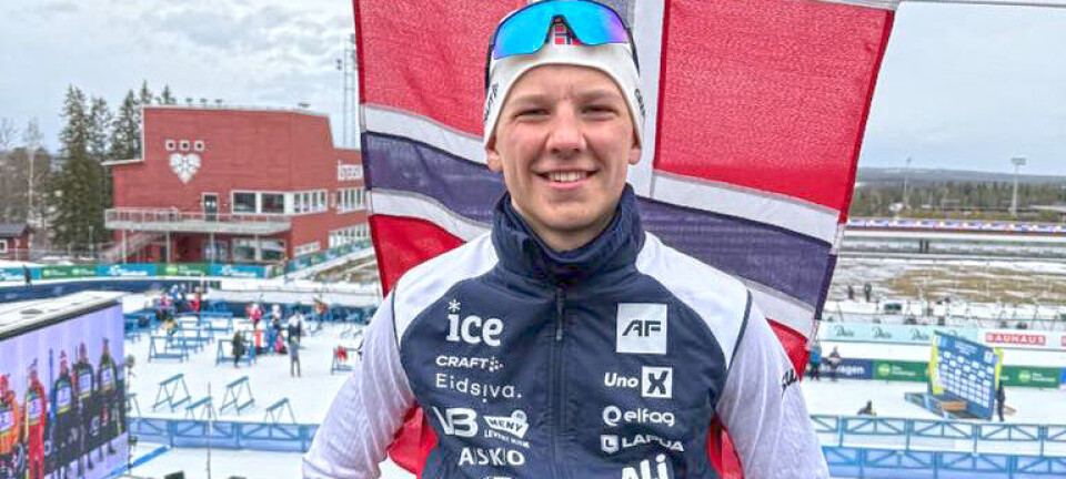 Opptur for Andreas i junior-VM