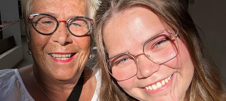 – Ho fyller snart 81 år og held kruttet fatt