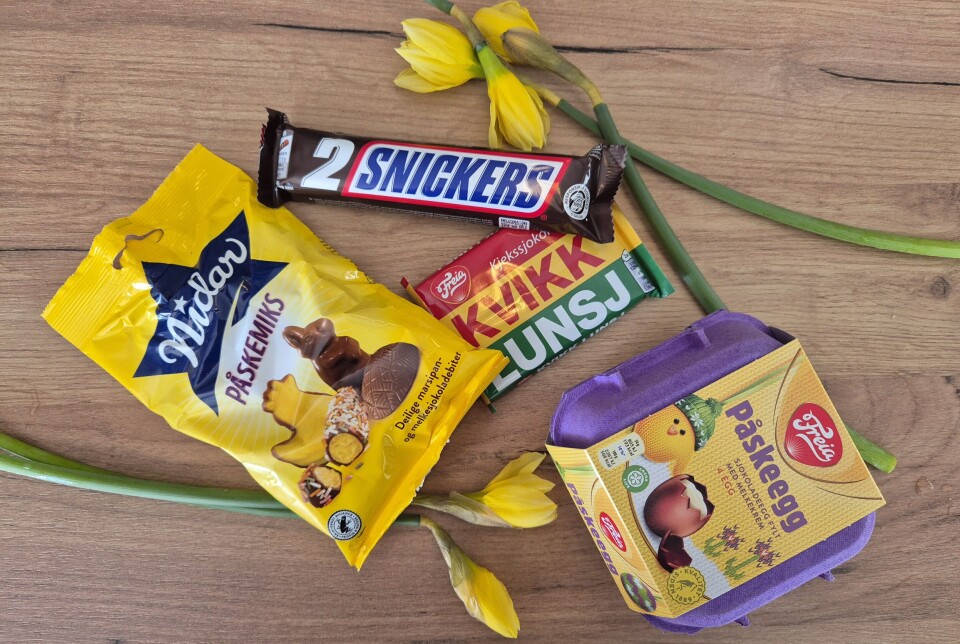 PÅSKEGODT: Det finst mange variantar av sjokolade, men kor godt kjenner du dei?