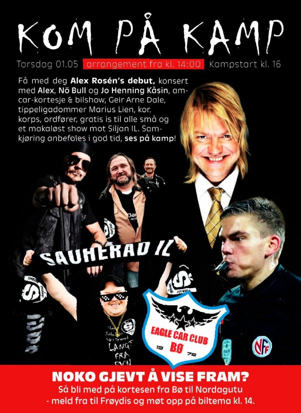 Kom på kamp! Sauherad IL - Siljan IL