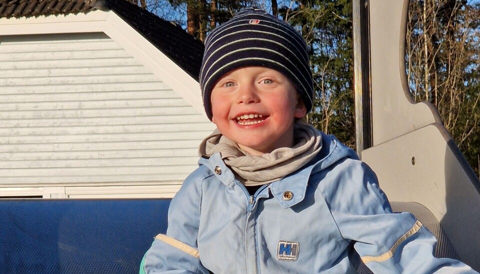 Adrian 4 år