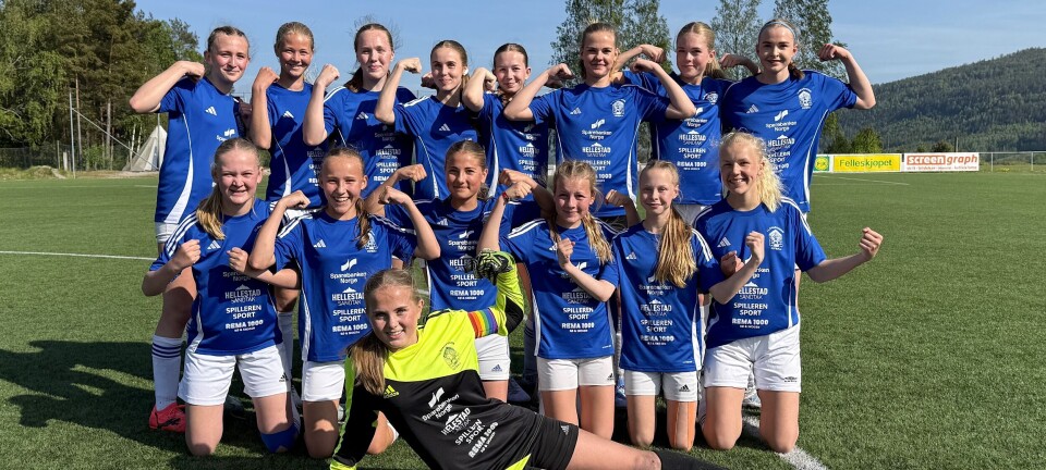 Jentene viste musklar på Sandvoll