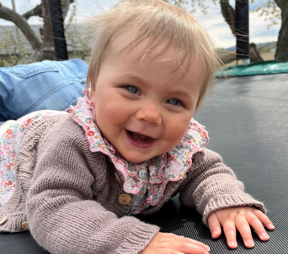 Ragnhild 1 år