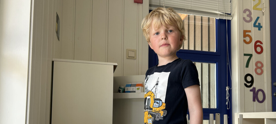 Birger (5) vil bli sjømann, slik som oldefar