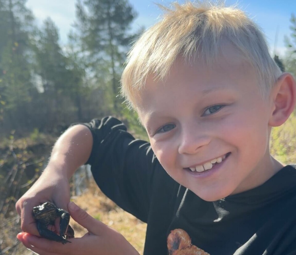 Sebastian 9 år