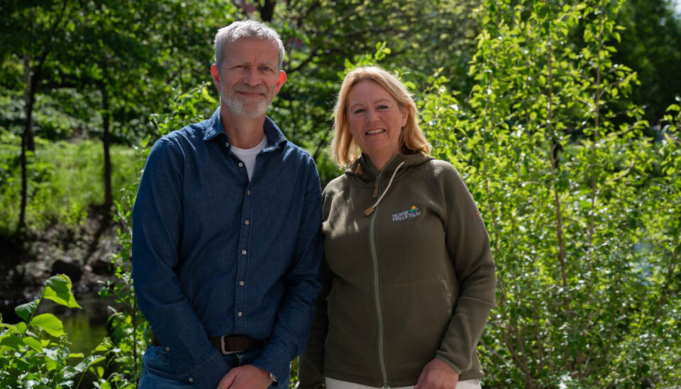 MEINING: Paul Waaler og Bente Lier.