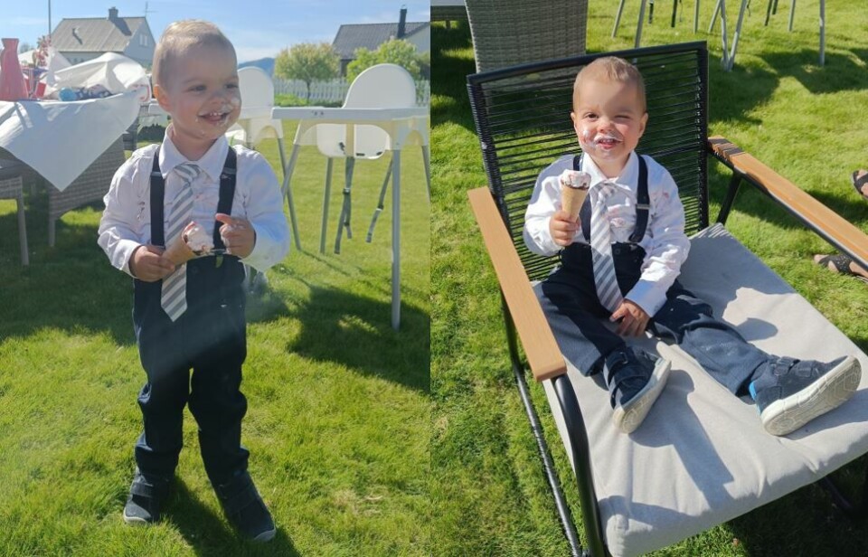 Emil og Isak 2 år