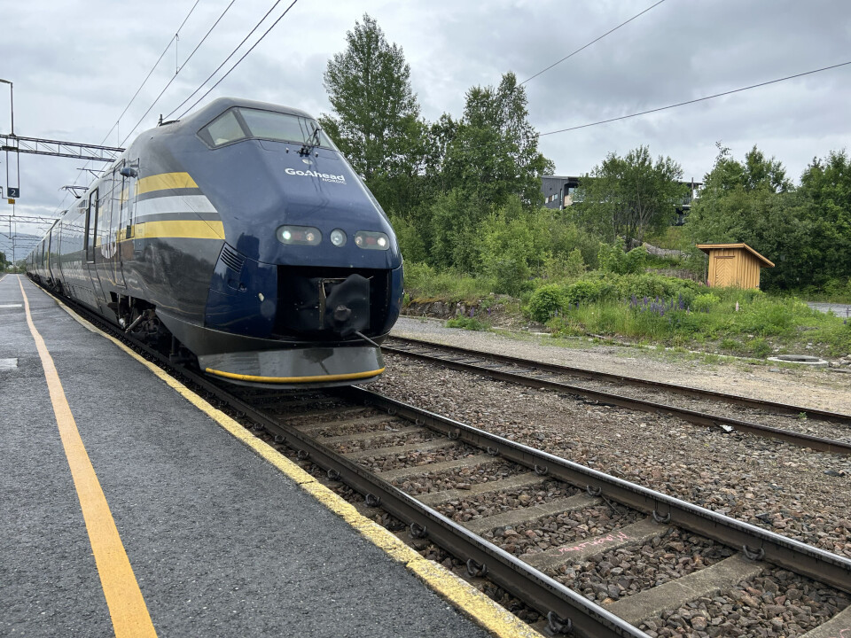 BØR SATSE: Innsendaren meiner at tog mellom aust og vest over Haukeli er det mest framtidsretta.