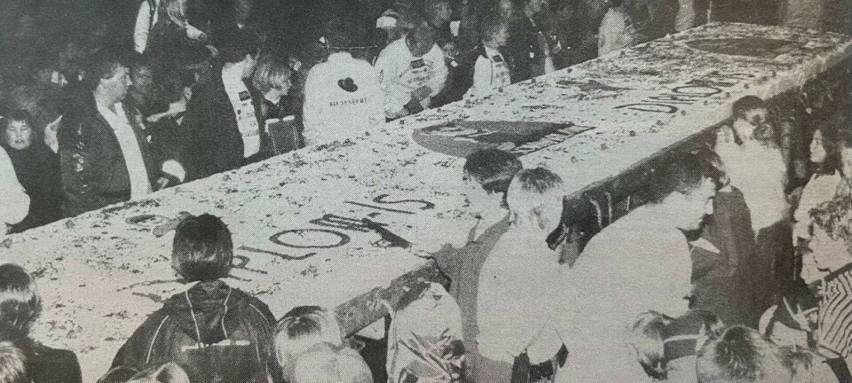 St. Hans i Sommarland - med verdas lengste kake