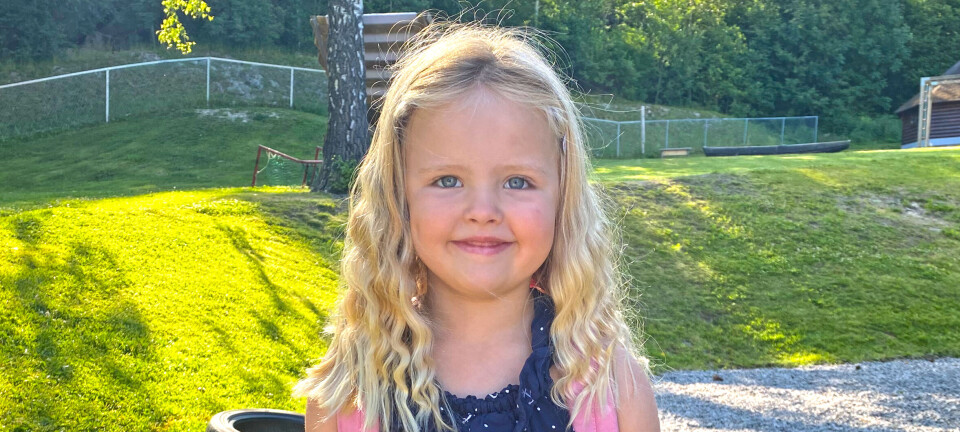 Henny (4) veit akkurat kva ho vil bli når ho blir stor