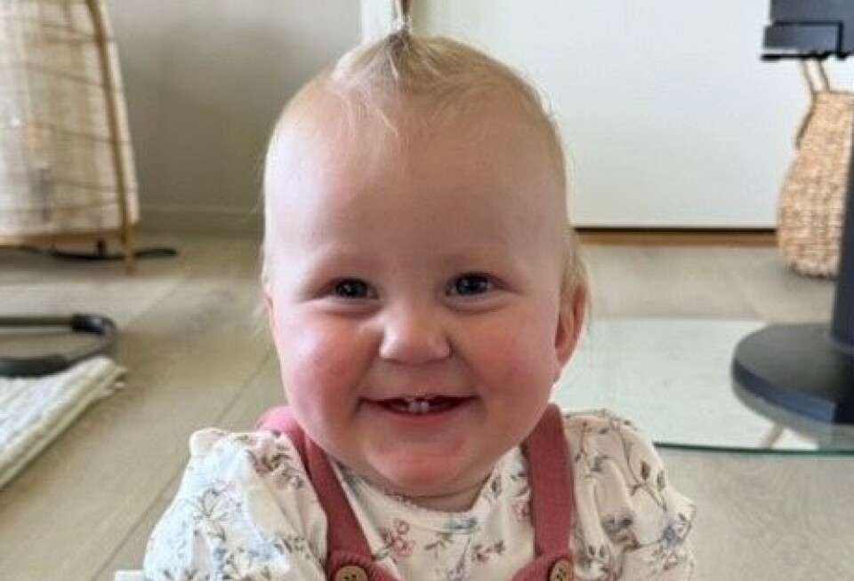 Mathilde 1 år