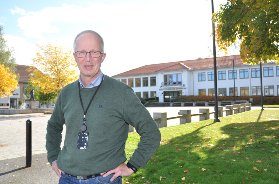 TOPPSJEF: Per Dehli har vore kommunedirektør i Midt-Telemark sidan 2020. Nå går han av med pensjon.