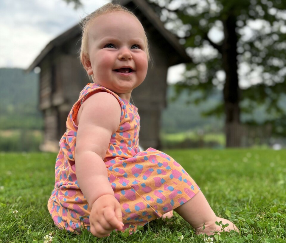 Gunhild 1 år