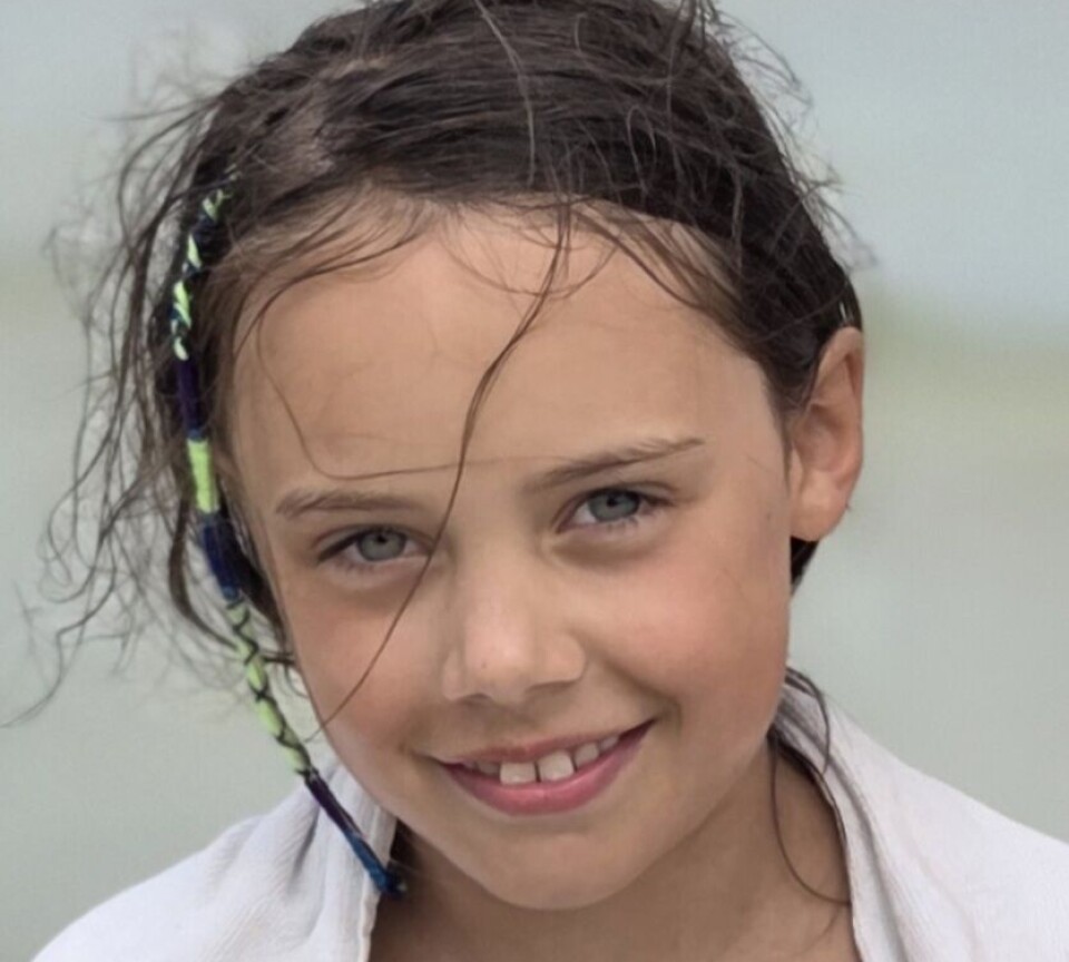 Maria 8 år